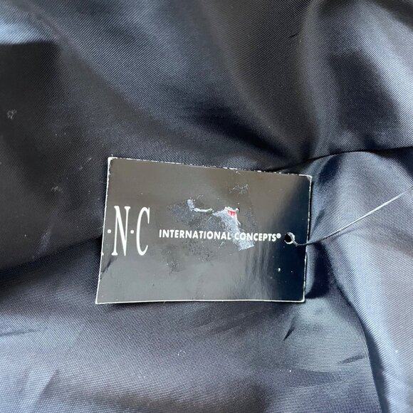 Inc International Concepts Womens Black Sequin Blazer Formal Jacket Sz M - Picture 6 of 9